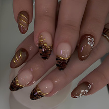 ���Q���w�ɿ������R�y؈�۷�ʽins�L������24Ƭpress on nails