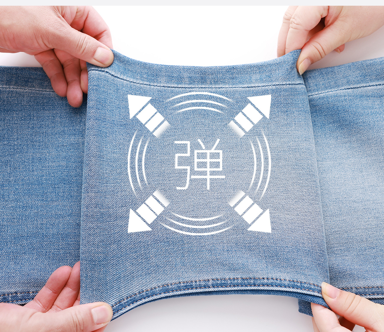 Quần jean nữ ống loe vải cotton wash lạnh co giãn 4 chiều phiên bản mỏng mùa hè — xanh lam chi tiết 15