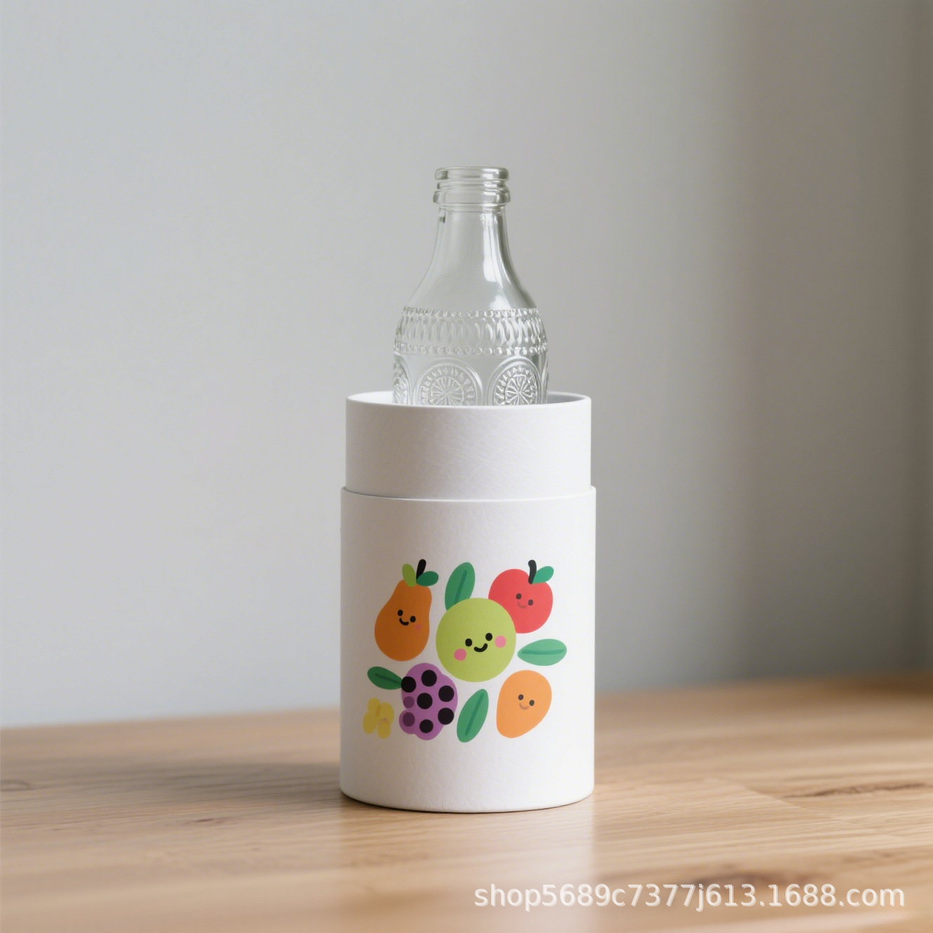 保温杯包装新款水杯玻璃杯洋酒玻璃器具牛皮纸纸筒包装易碎品包装