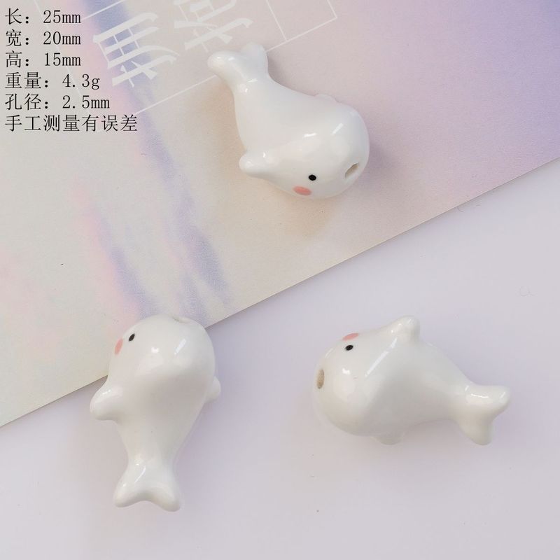 景徳鎮新セラミックルースビーズイルカビーズアクセサリー手作り DIY ジュエリーブレスレットアクセサリー卸売|undefined