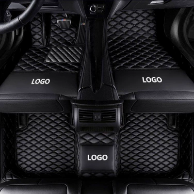 Modelə uyğun ayaqaltı – full-coverage car floor mats - audi-a4-2004-2008-single-layer-pure-black