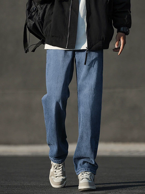 Trend jeans for leisure, warm trousers, plus size, oversize, fitted