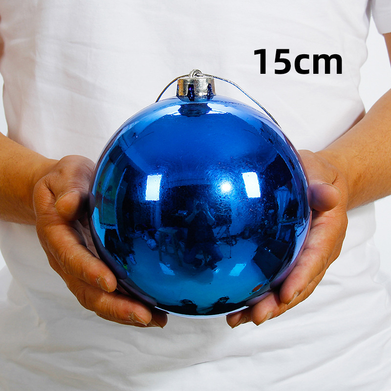 Dragón Tigre Bola de Navidad decoraciones del árbol de Navidad gran Bola brillante galvanoplastia bola de color bola colgante centro comercial bar decoración del techo