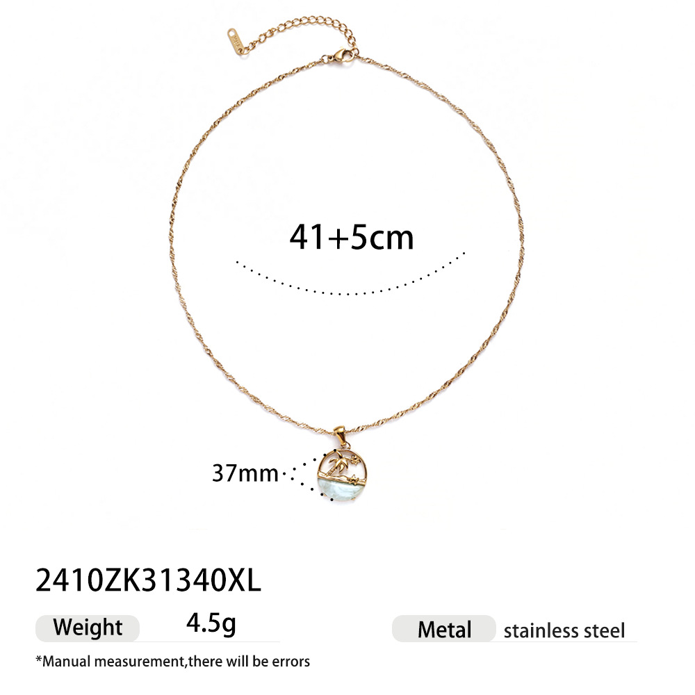 TENA Europa y América moda para mujeres collar de lujo ligero nicho estilo de diseño clavícula de joyería de venta caliente transfronteriza