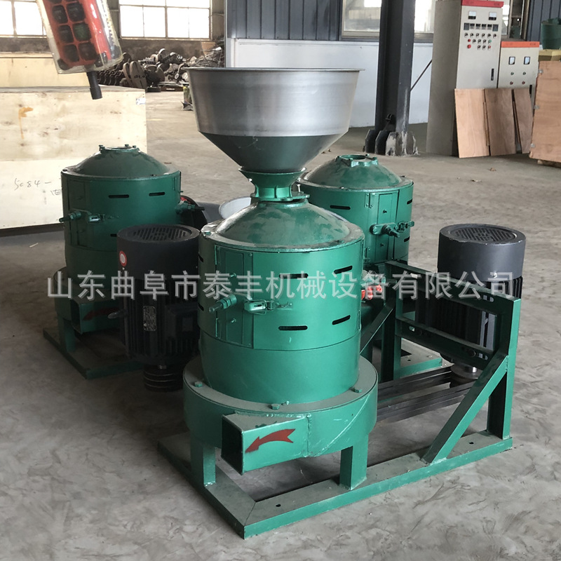 双风道水稻脱皮碾米机谷子去皮机大米小米脱壳机大米脱皮碾米机