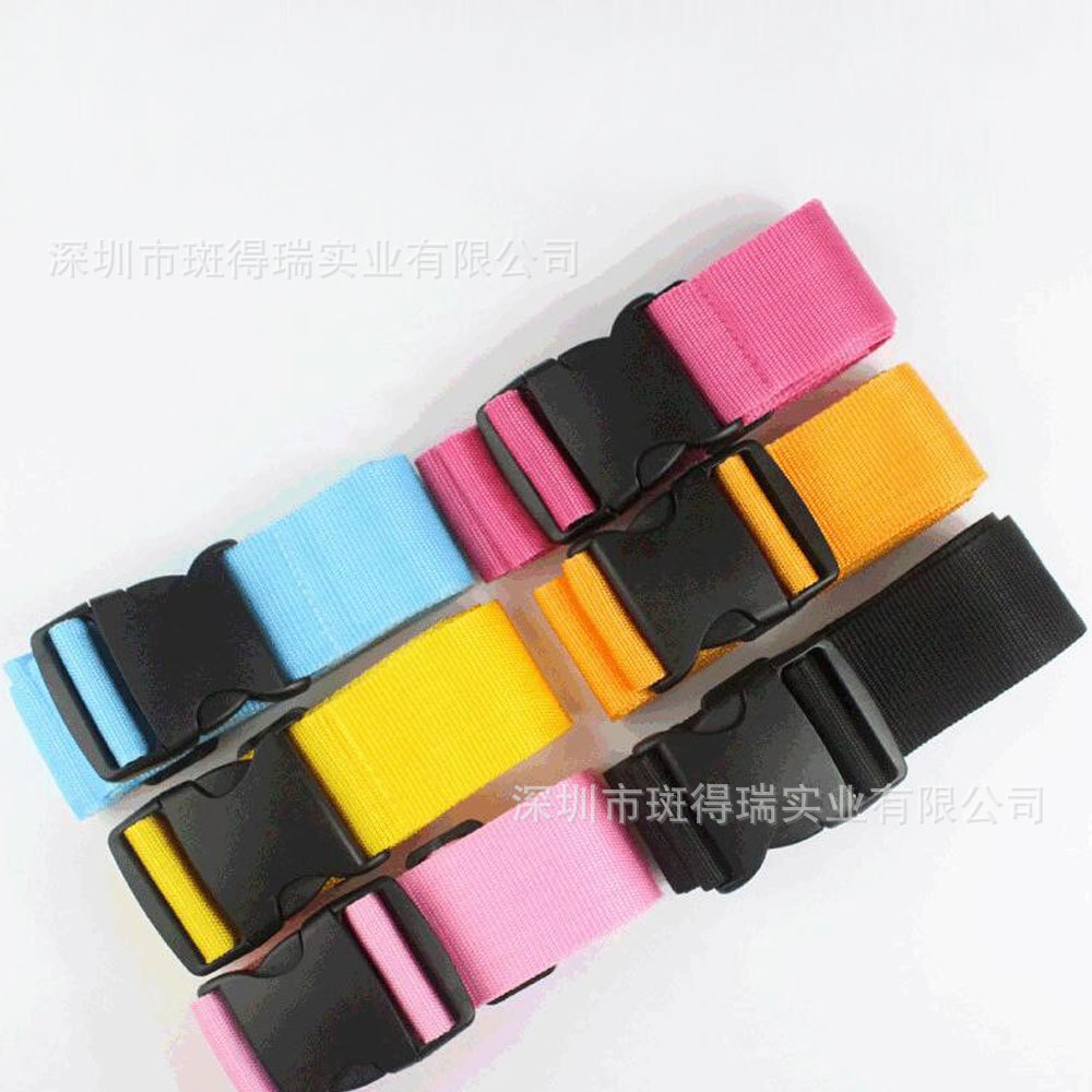 In-Stock Luggage Straps, Packing Straps, Checked Luggage Reinforcement Straps, Plastic Buckle Luggage Straps, Luggage Binding Straps