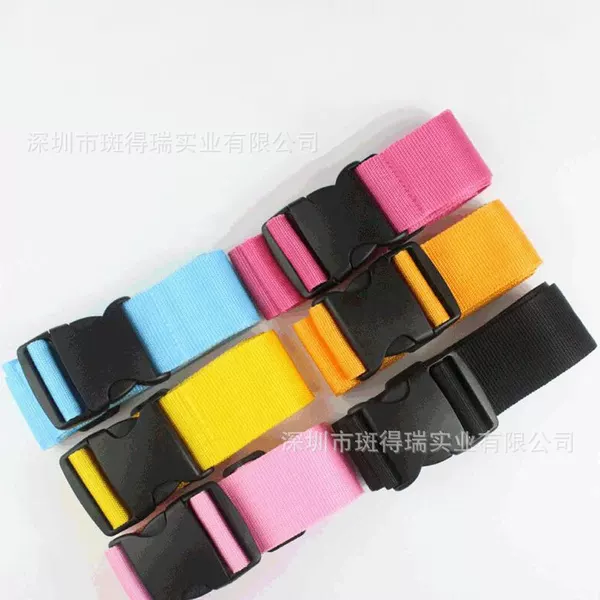 In-Stock Luggage Straps, Packing Straps, Checked Luggage Reinforcement Straps, Plastic Buckle Luggage Straps, Luggage Binding Straps