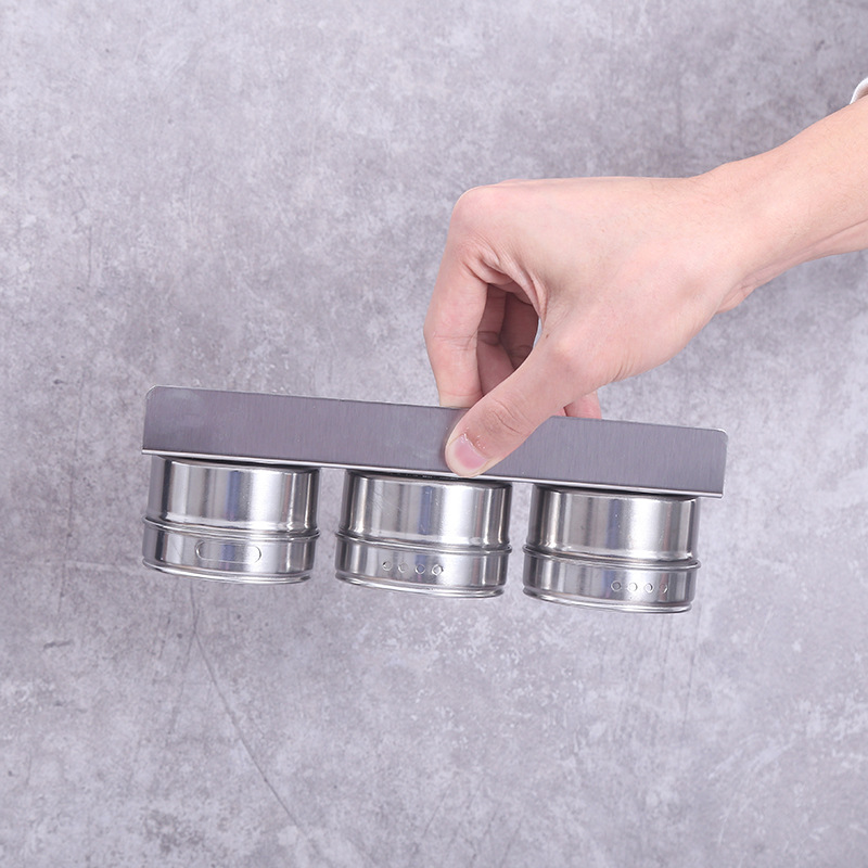 厂家批发不锈钢调味罐多功能不锈钢调料瓶实用户外便携烧烤调料罐