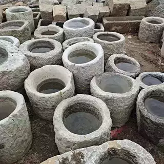 老石器价格老石臼青石臼批发各规格旧石臼现货出售老石磨定 制