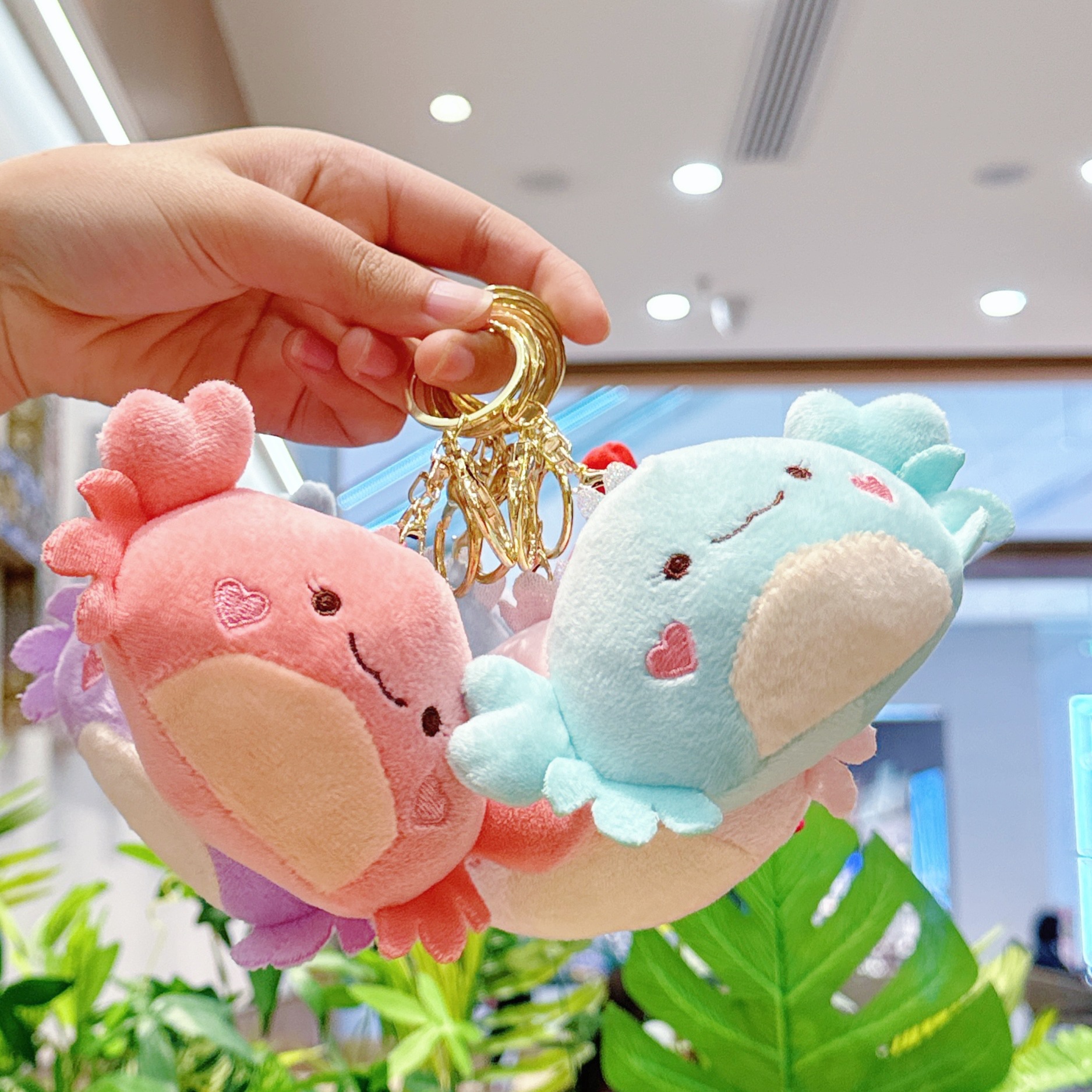 marine cartoon plush doll