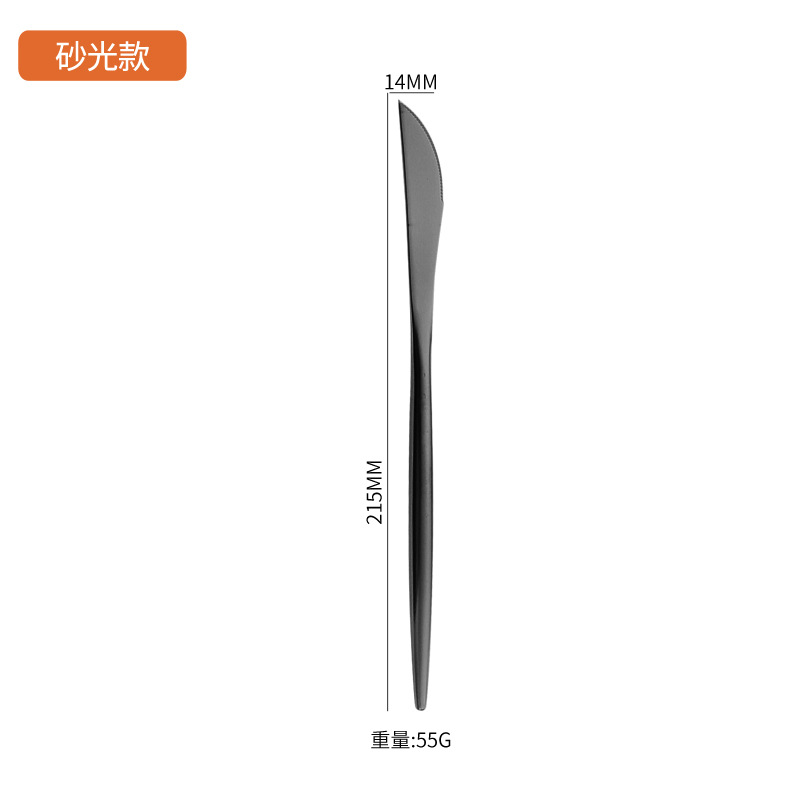 304 cuchillo de acero inoxidable cuchillo de cubierta cuchillo de filete cuchillo de postre cuchillo de horquilla