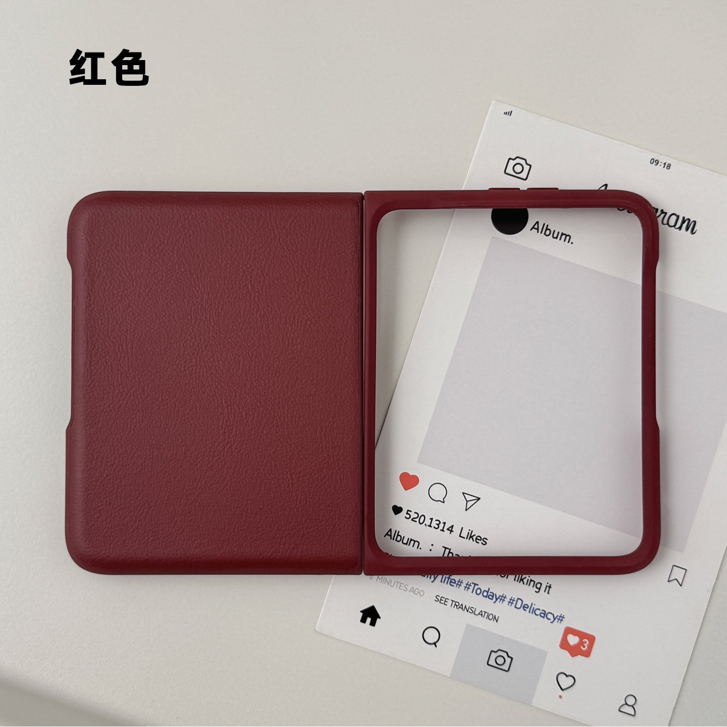 Dark red