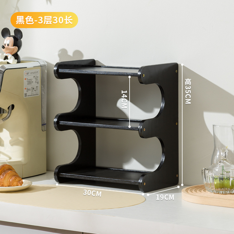 カップホルダーのコップ収納棚家庭用多層デスクトップティーカップ棚の茶器収納棚のサイドキャビネットの水杯棚|undefined