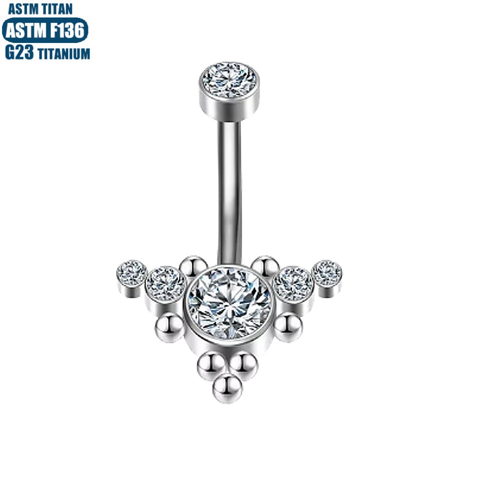 16G labret stud size and finish detail