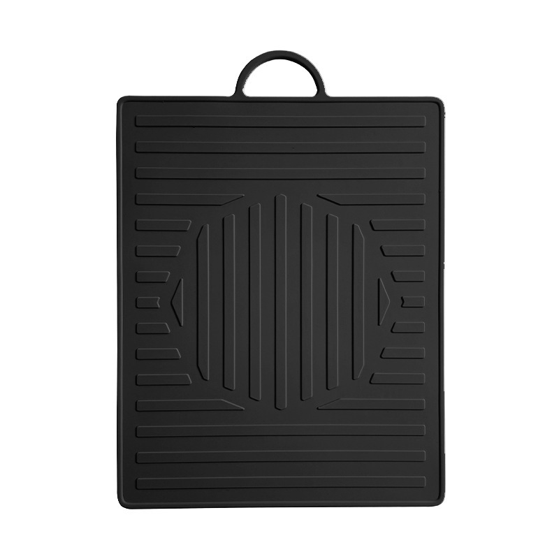 사각 가로 줄무늬 + 손잡이가 있는 세로 줄무늬 검정색