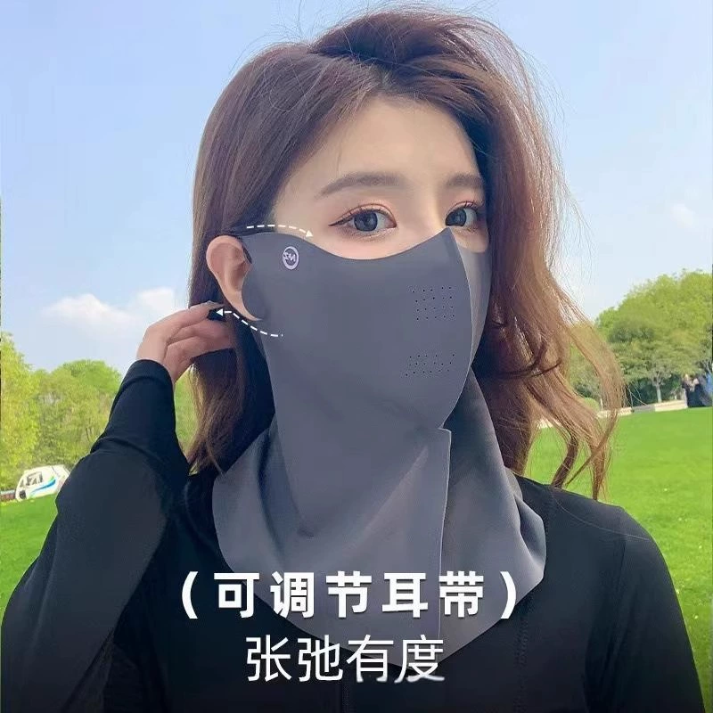 Солнцезащитная маска для покрытия шеи Летняя защита от ультрафиолетового излучения