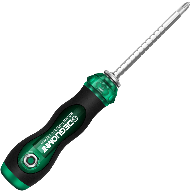 German Mernet®Juego de destornillador de doble propósito, herramienta de destornillador triangular de una sola palabra cruzada, destornillador pequeño de ciruela