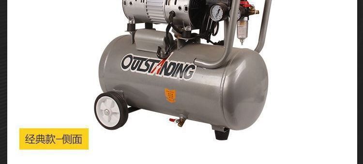 Air Compressor, Small Air Pump, Air Compressor for Woodworking, Paint Spray Pump, Silent Oil-Free Air Compressor