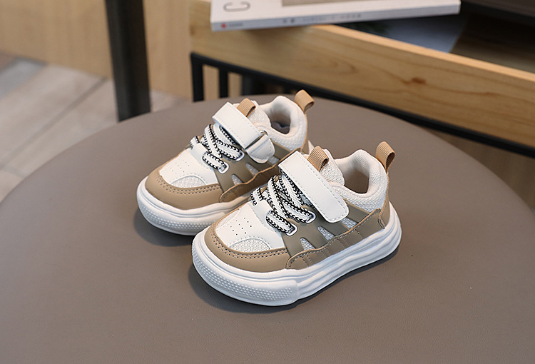 Vårnya Barnsport Pojkar Casual Board Flickor Baby Andas Mesh Upplösta Skor 1-6 år gamla_voghion.com