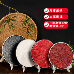 烤肉盤涮肥牛盤牛羊肉片盤現切鮮牛肉吊龍可造立創意密胺圓盤餐具