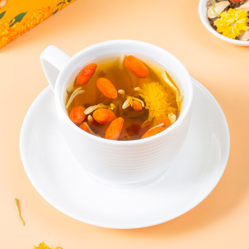 Huichunji wolfberry chrysanthemum tea chrysanthemum cassia seed wolfberry honeysuckle late night tea can be authorized OEM