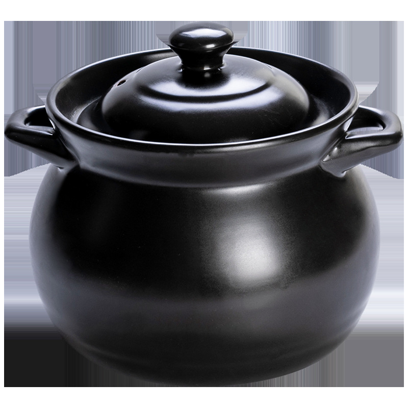 444Z wholesale casserole soup pot stew pot ceramic stew pot casserole soup pot open fire high temperature resistant gas stove special