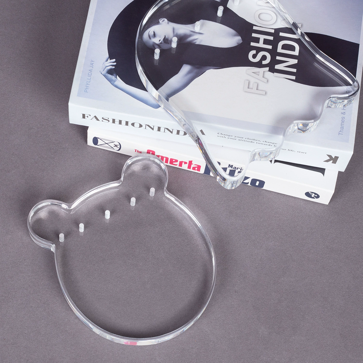 Полуфабрикат акрилового листа для калимбы, 17-тональная прозрачная кристальная калимба, пальчиковая калимба