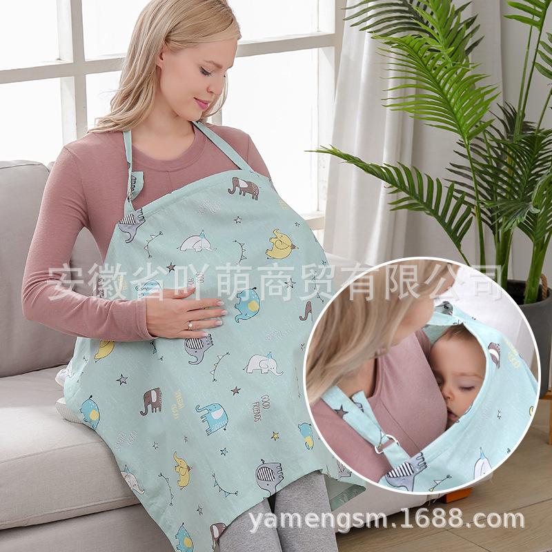 授乳タオル、授乳用具、恥ずかしさを隠す布、多機能カバー、露出防止マント、夏用通気性と薄手|undefined