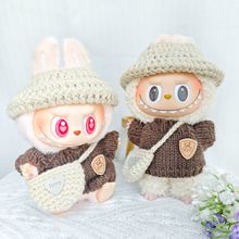 �H�·�] һ����耳׿�Labubu�·����������������ϵ��ɫë�����b