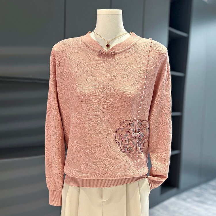 Fashionable Casual Women's Sweater Knitwear for Moms, This Sweater Is Perfect for Your Daily Commute