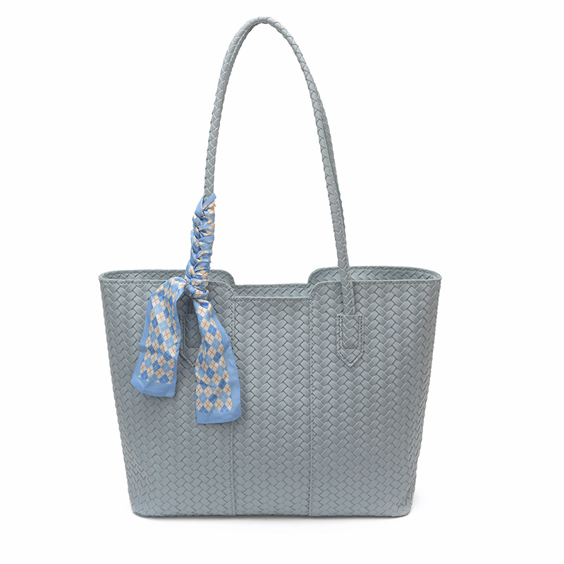 Bolsa de viaje de alta calidad para mujeres 2026 nueva moda transfronteriza de moda tejida exquisita de gran capacidad bolso de hombro
