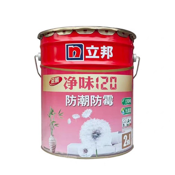 Nippon Paint Clean Flavor 120 2-in-1 5L18L Interior Wall Latex Paint Interior Home Wall Self Brushin