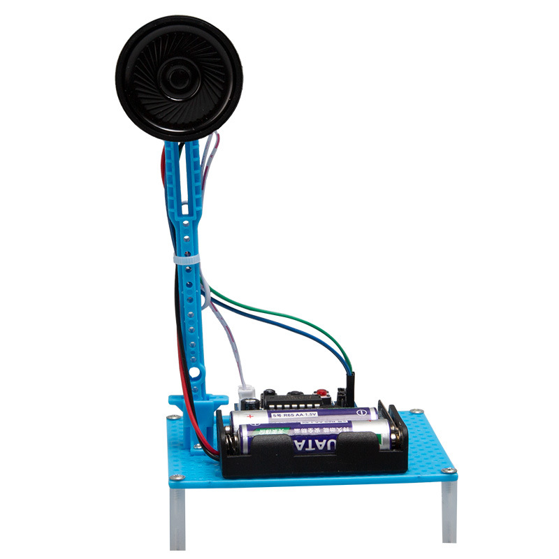 Grabadora casera para niños tecnología de bricolaje pequeña producción divertida Ciencia Educativa experimento juguete paquete de material de vapor