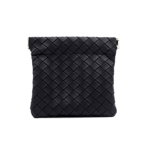 2024 New Lipstick Storage Bag Shrapnel PU Headphone Bag Automatic Tight Mouth Data Cable Coin Purse Storage