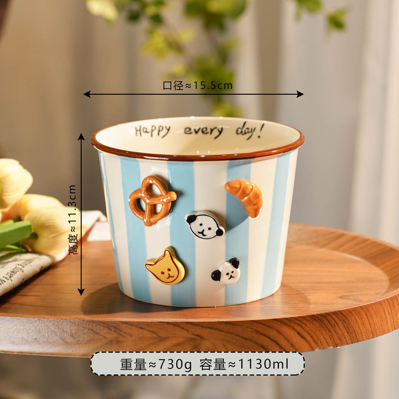 クリエイティブセラミック猫ボウル犬ボウルペットボウル用品かわいい猫フードボウルフードボウル犬ボウル猫フードボウル転倒防止|undefined