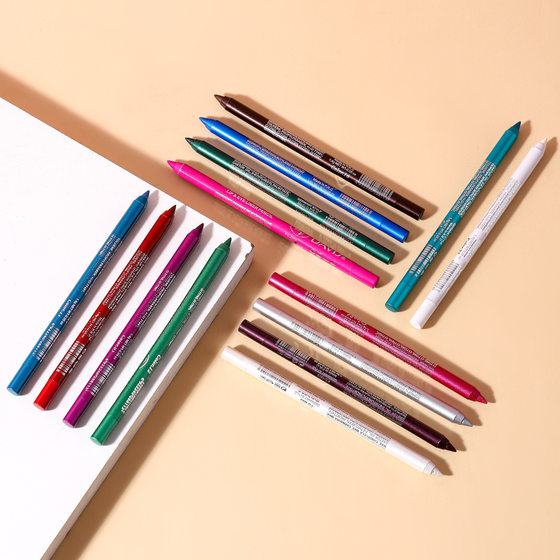 Multifunctional eyeshadow pen monochrome eyeliner Pearl glitter eyeliner glue pen eye makeup pen
