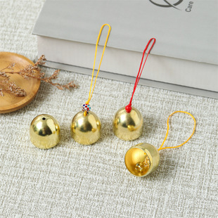 2.8 brass mini bell diy metal wind chime and wind chime diy material accessories christmas small bell wind chime hanging