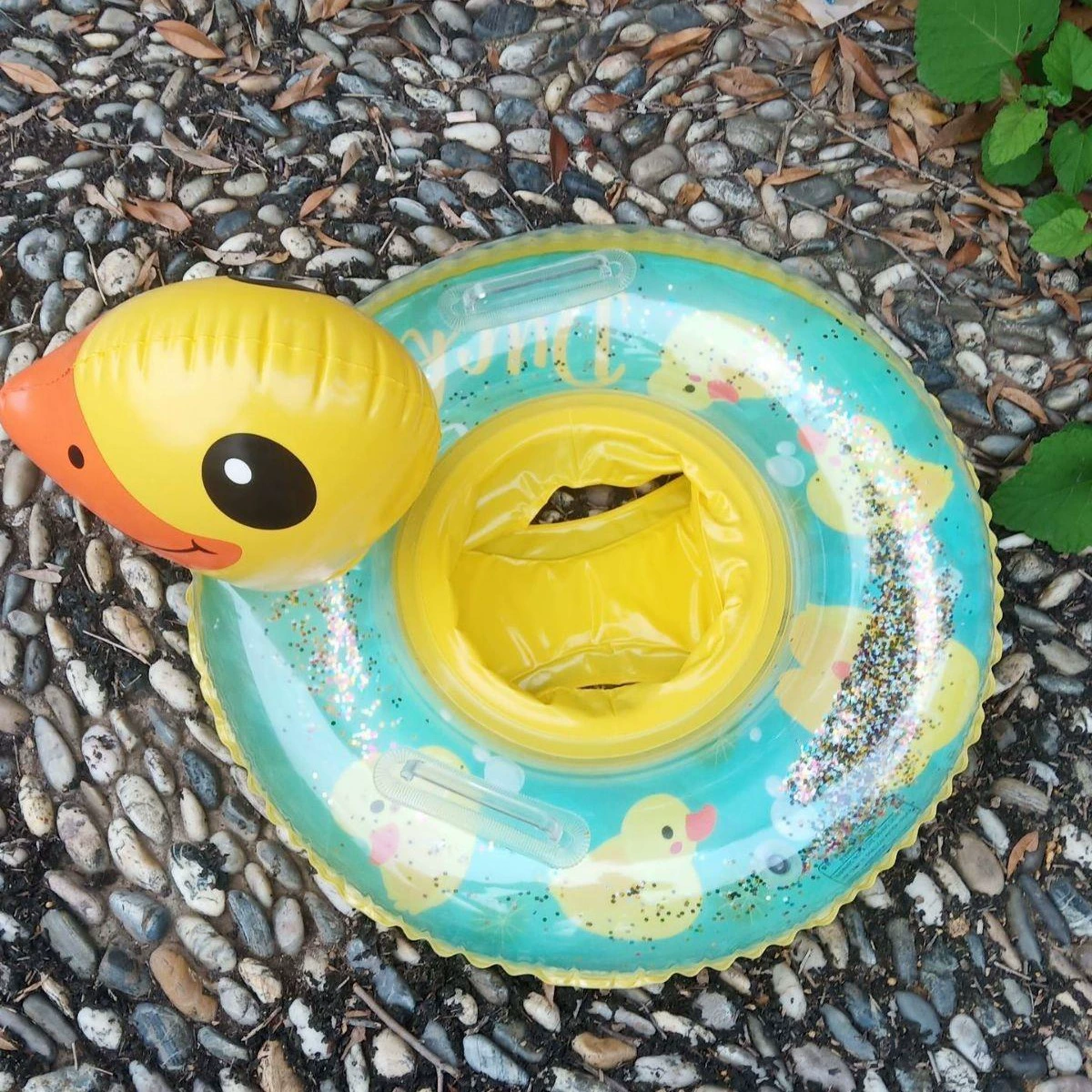 B.Duck, inflatable swimming ring, increased thickness