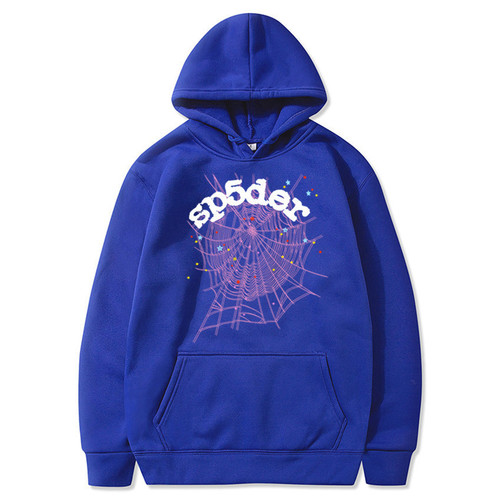 Unisex Gothic Spiderweb-Print Zip-Up Sweatshirt | Trendy Loose-Fit Hoodie in European & American Style