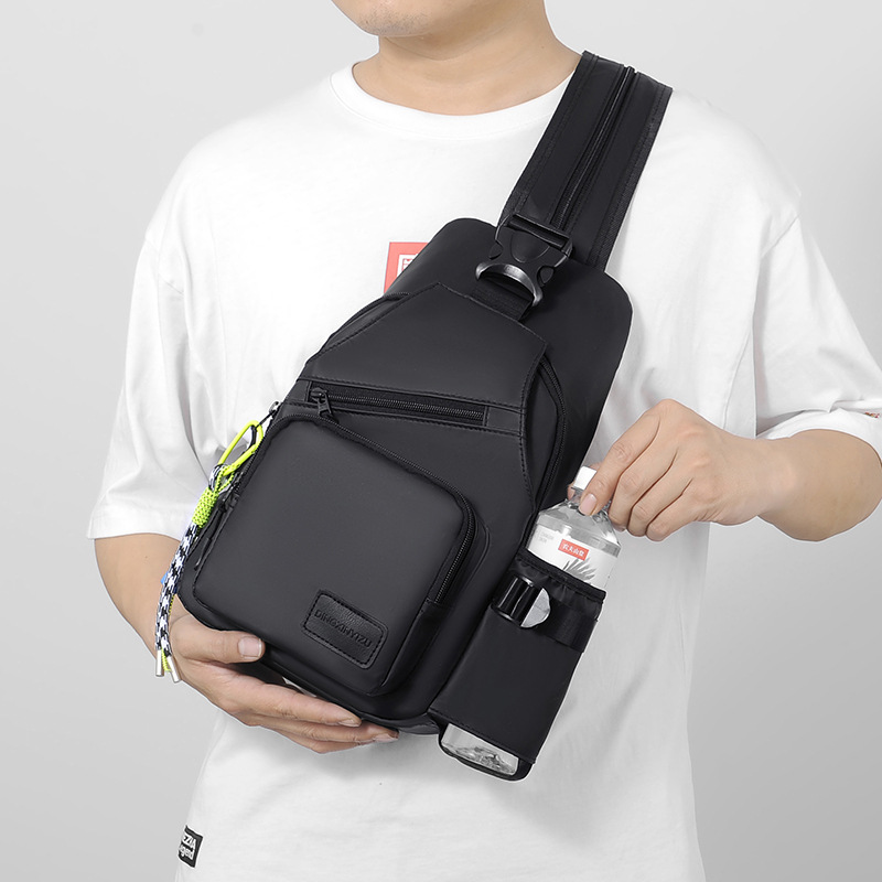 Großhandel Neue große Brusttasche für Herren, Umhängetasche, multifunktional, wasserdicht, für Outdoor-Aktivitäten_voghion.com