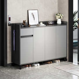 入户家用鞋柜门口加多层新款大容量玄关柜一体靠墙储物柜鞋架收纳