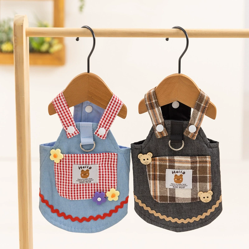 [Предпродажная доставка] 25 лет весны и лета новое джинсовое платье тонкая собака весенняя одежда