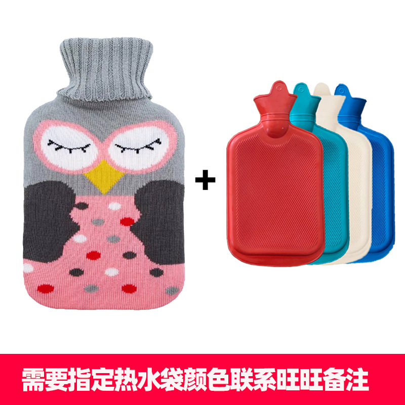 일반 고무 중간 회색 입 분말 올빼미 세트