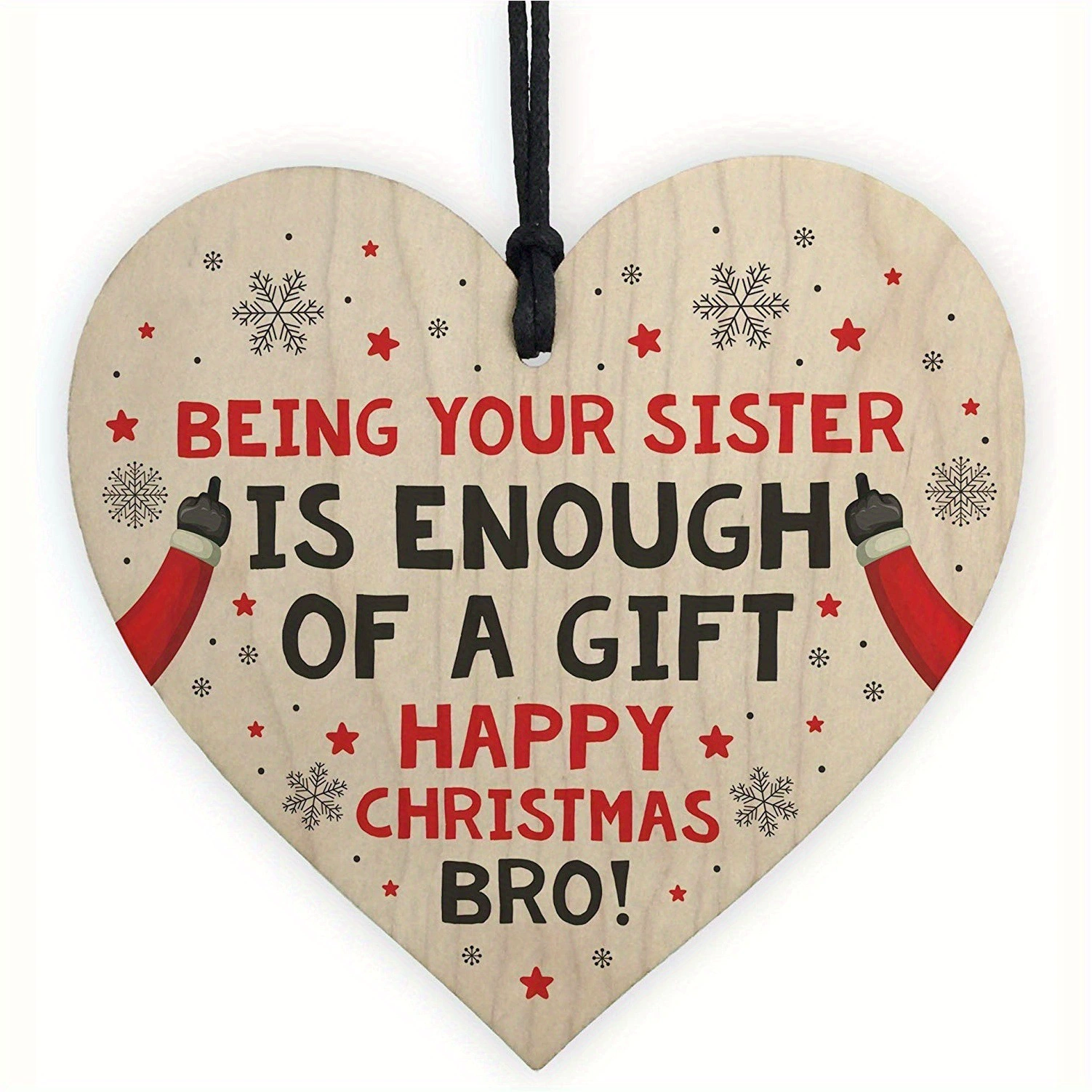 Трансграничный рождественский счастливый деревянный праздничный подарок в форме сердца украшения рождественские украшения