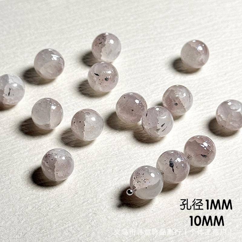 10mm vidrio jade esmaltado cuentas de vidrio sueltas cuentas graduadas DIY pulseras joyas materiales de alta calidad image 9