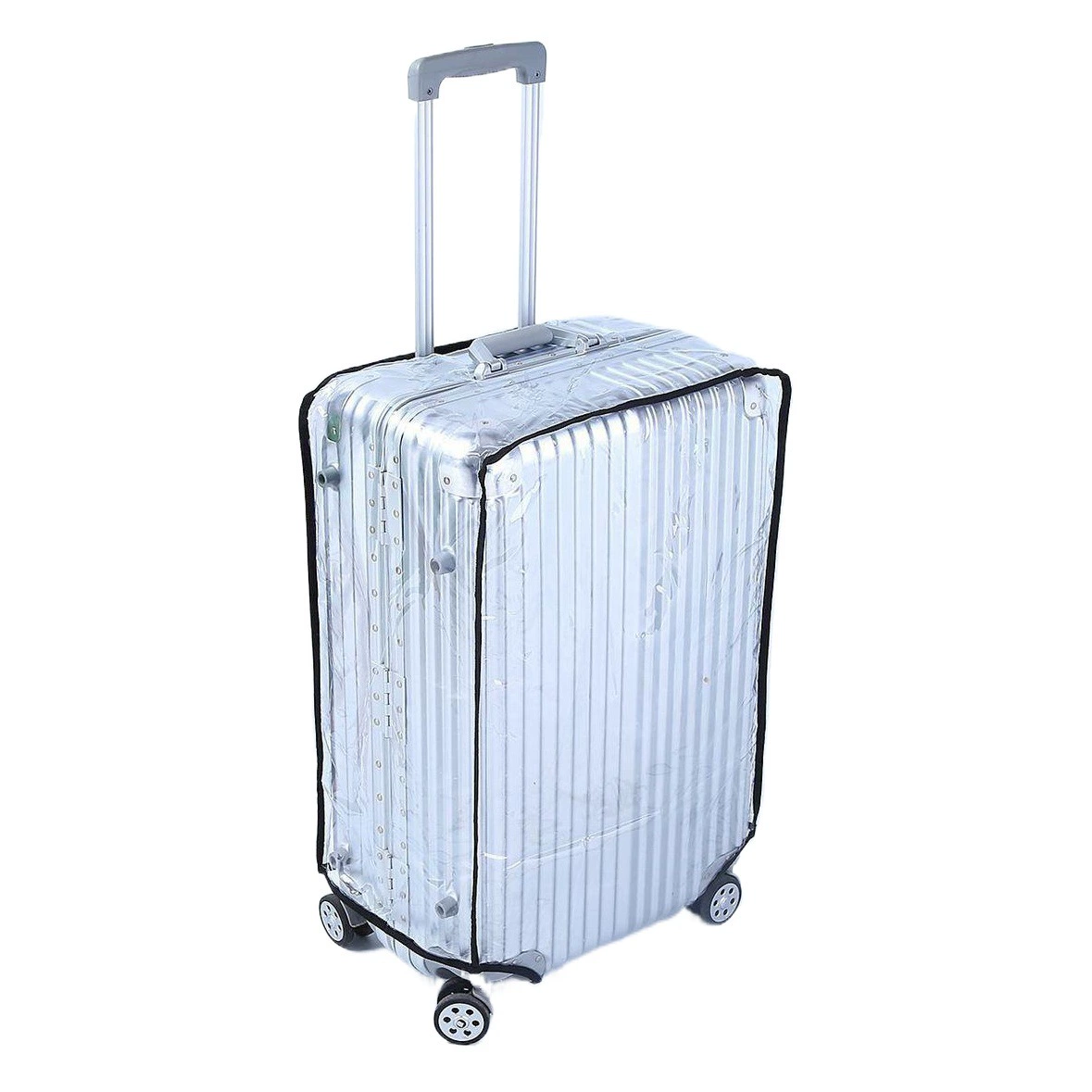 Фабрика в наличии оптовый чемодан защитный чехол прозрачный ПВХ износостойкий чемодан на колесиках водонепроницаемый чемодан для багажа