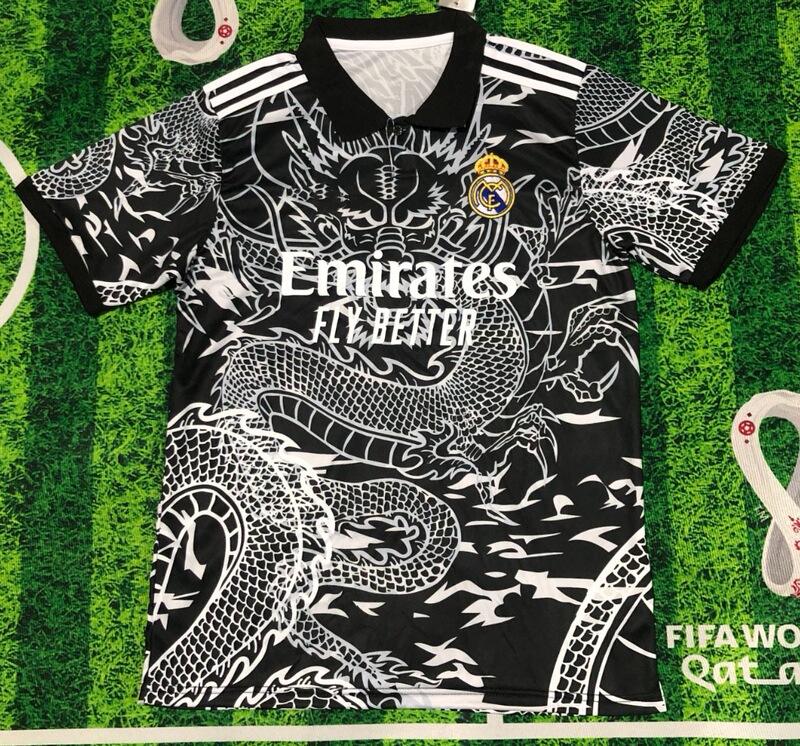新款足球服2526皇马巴西特别版短袖跨境t恤 Real Madrid足球衣|undefined
