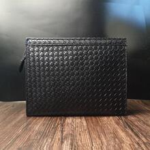 迷你龙男士手包潮牌手拿包男包软皮手抓包新款夹包社会小伙编织包