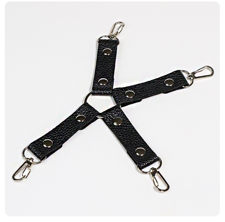 Adult Bondage Kit with Hand and Foot Cuffs, Neck Cuff, Eye Mask and Nipple Clamps — detail image 16