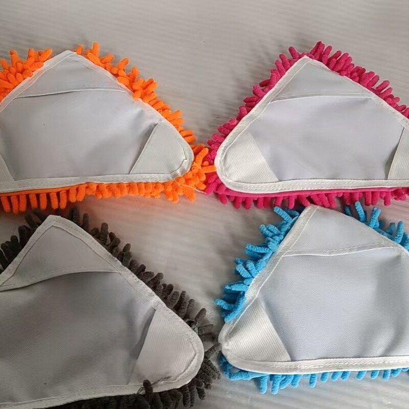 Triangular Chenille Mop Cloth Replacement Cloth for Cleaning Mop, Professional Chenille Mop Cloth for Mopping Floors Triangular Chenille Mop Cloth Replacement Cloth for Cleaning Mop, Professional Chenille Mop Cloth for Mopping Floors